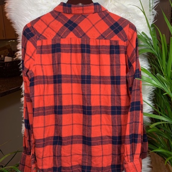 3/$18 • Merona • Plaid Flannel Button Down • L - Picture 12 of 12
